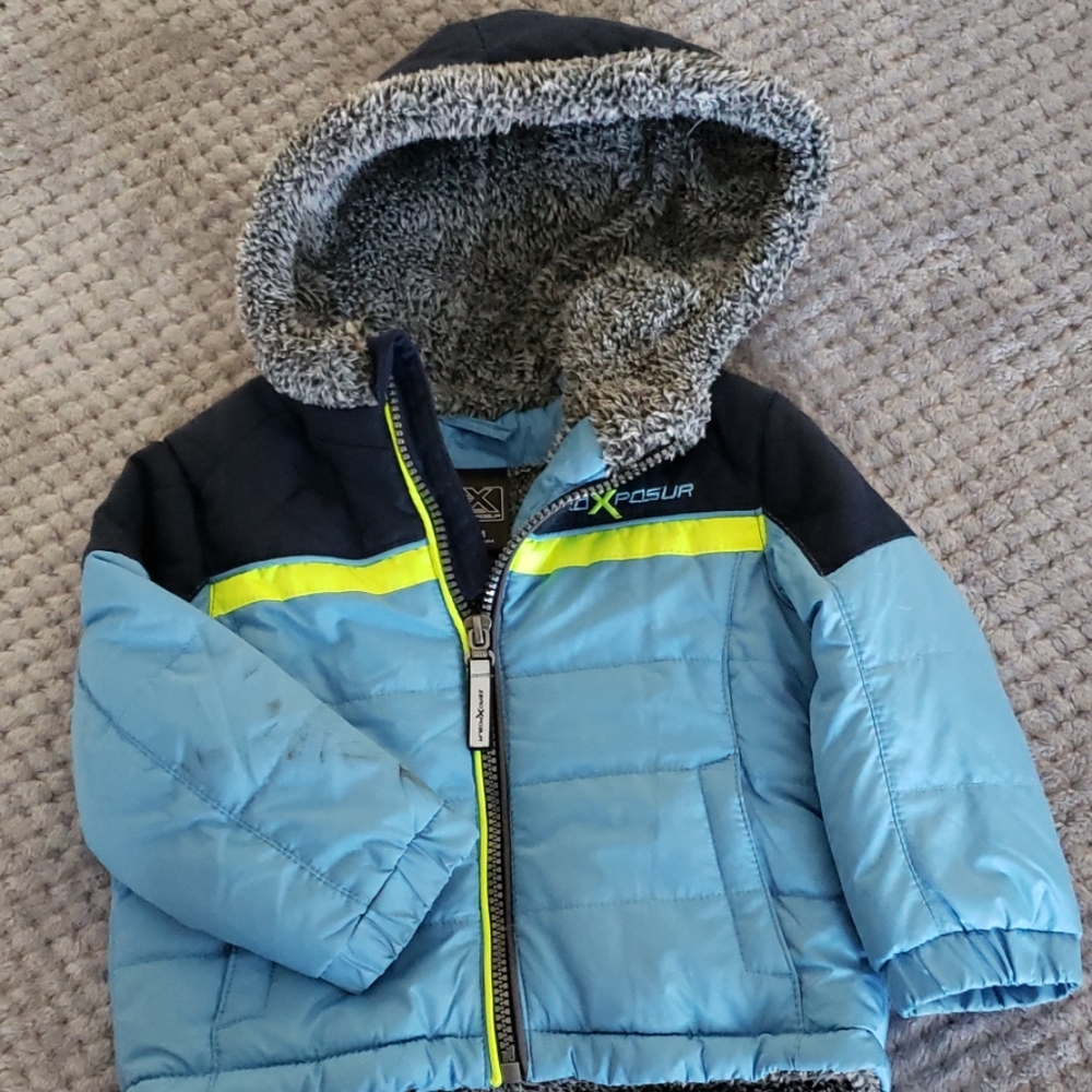 Infant Puffer Coat - size 12M